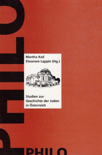 Studien zur Geschichte der Juden in Österreich