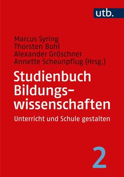 Studienbuch Bildungswissenschaften (Band 2) von Klinkhardt / UTB