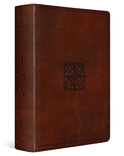 Study Bible-ESV-Celtic Imprint Design: English Standard Version, Trutone, Walnut, Celtic Imprint Design