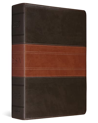 Study Bible-ESV-Trail Design: English Standard Version, Trutone, forest/tan, Trail Design