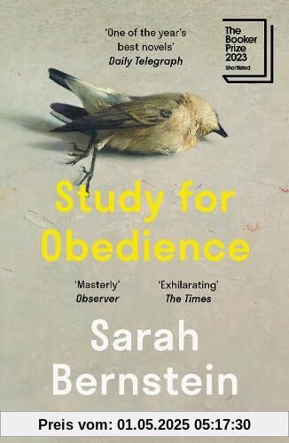 Study for Obedience: Shortlisted for the Booker Prize 2023