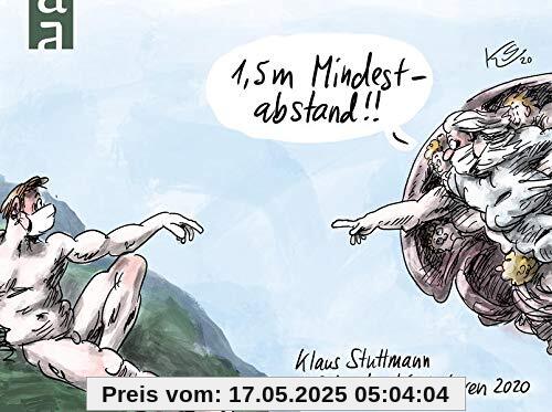 Stuttmann-Karikaturen 2020: 1,5 Meter Mindestabstand