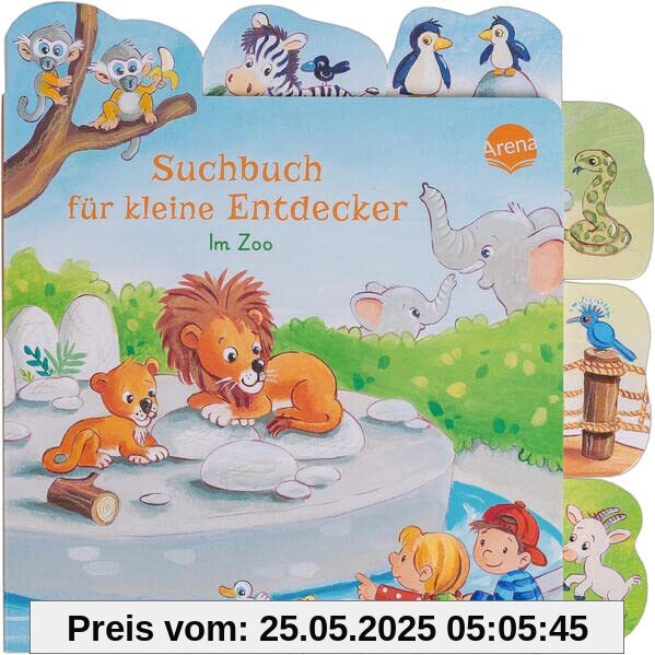 Suchbuch für kleine Entdecker. Im Zoo: Erster Suchspaß ab 18 Monaten