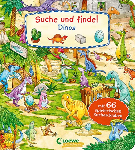 Suche und finde! - Dinos: Wimmelbuch ab 2 Jahren mit 66 spannenden Suchaufgaben zum Entdecken Suche und finde! - Dinos: Wimmelbuch ab 2 Jahren mit 66 spannenden Suchaufgaben zum Entdecken