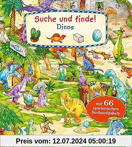 Suche und finde! - Dinos: Mit 66 spielerischen Suchaufgaben