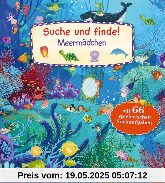 Suche und finde! - Meermädchen: Kindgerechte Suchaufgaben und Wimmelbilder aus der magischen Unterwasserwelt für die Förderung der Konzentrationsfähigkeit - Ab 2 Jahren Suche und finde! - Meermädchen: Kindgerechte Suchaufgaben und Wimmelbilder aus der magischen Unterwasserwelt für die Förderung der Konzentrationsfähigkeit - Ab 2 Jahren