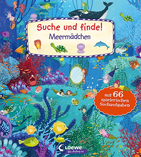 Suche und finde! - Meermädchen: Kindgerechte Suchaufgaben und Wimmelbilder aus der magischen Unterwasserwelt für die Förderung der Konzentrationsfähigkeit - Ab 2 Jahren Suche und finde! - Meermädchen: Kindgerechte Suchaufgaben und Wimmelbilder aus der magischen Unterwasserwelt für die Förderung der Konzentrationsfähigkeit - Ab 2 Jahren