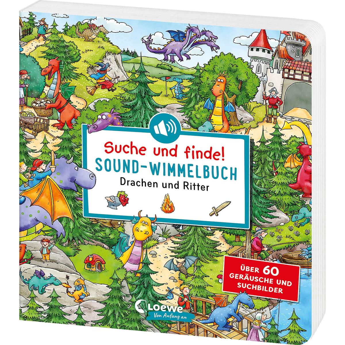Suche und finde! Sound-Wimmelbuch - Drachen und Ritter Suche und finde! Sound-Wimmelbuch - Drachen und Ritter von Loewe Verlag GmbH