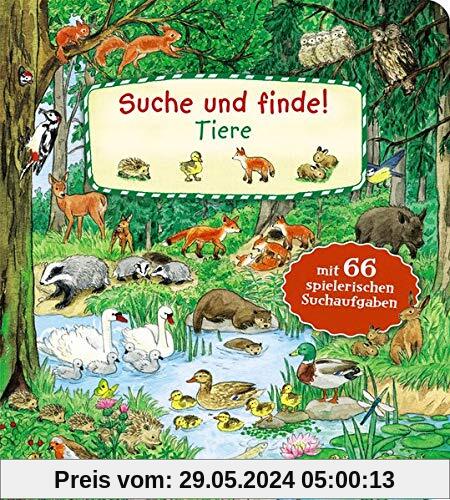 Suche und finde! - Tiere: Wimmelbuch ab 2 Jahre