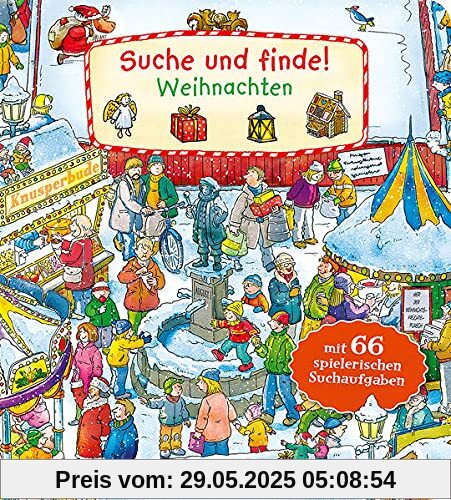Suche und finde! - Weihnachten: Mit 66 spielerischen Suchaufgaben Suche und finde! - Weihnachten: Mit 66 spielerischen Suchaufgaben