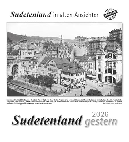 Sudetenland gestern 2026: Sudetenland in alten Ansichten Sudetenland gestern 2026: Sudetenland in alten Ansichten von m + m Verlag