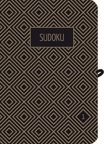 Sudoku 1: Cover mit Metallic-Sonderfarbe, Lesebändchen und Stifthalter