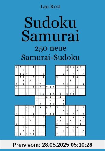 Sudoku Samurai: 250 neue Samurai-Sudoku