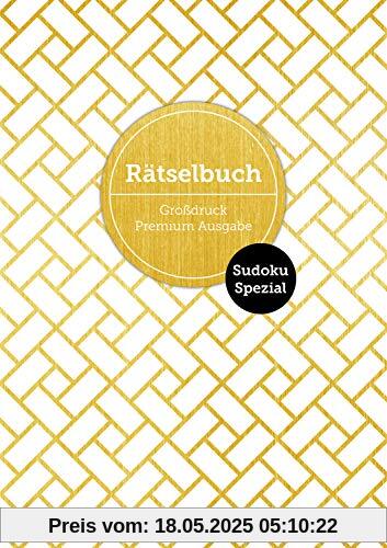 Sudoku Spezial - Deluxe Rätselbuch mit 120 Sudoku-Rätseln. XL Sudoku Rätselbuch in Premium Ausgabe für ältere Leute,Senioren, Erwachsene und Rentner ... großer Schrift: Rätselblock inkl. Lösungen.