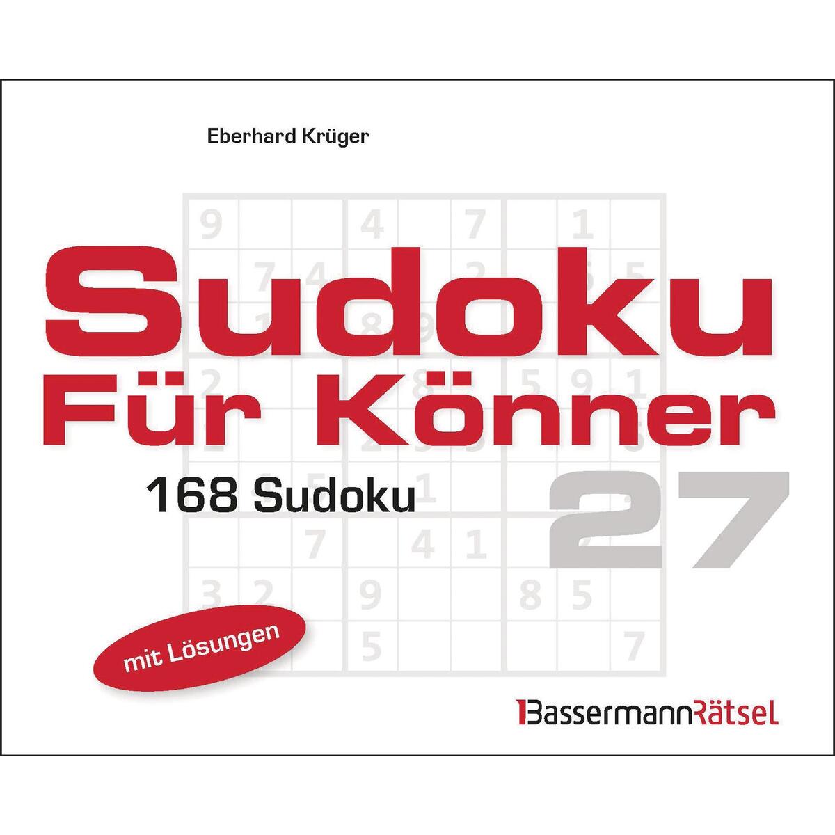 Sudoku für Könner 27 (5 Exemplare à 2,99 EUR) von Bassermann, Edition