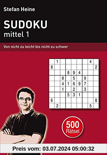 Sudoku - mittel 1: Von nicht zu leicht bis nicht zu schwer