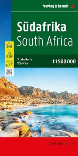 Südafrika, Straßenkarte, 1:1.500.000, freytag & berndt: Kruger-Nationalpark, Innenstadtpläne (...