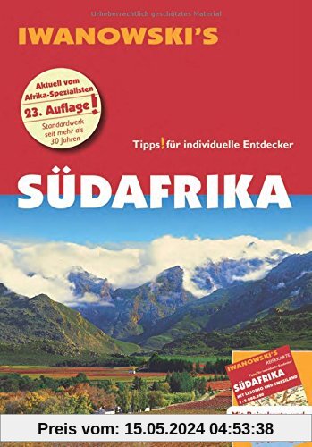 Südafrika - Reiseführer von Iwanowski: Individualreiseführer mit Extra-Reisekarte und Karten-Download (Reisehandbuch)