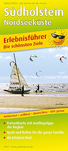 Südholstein - Nordseeküste: Erlebnisführer mit Informationen zu Freizeiteinrichtungen auf der Kartenrückseite, wetterfest, reißfest, beschriftbar, GPS-genau. 1:150000 (Erlebnisführer: EF) von Freytag-Berndt