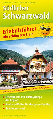 Südlicher Schwarzwald: Erlebnisführer mit Informationen zu Freizeiteinrichtungen auf der Kartenrückseite, wetterfest, reißfest, abwischbar, GPS-genau. 1:170000 (Erlebnisführer: EF) von Publicpress