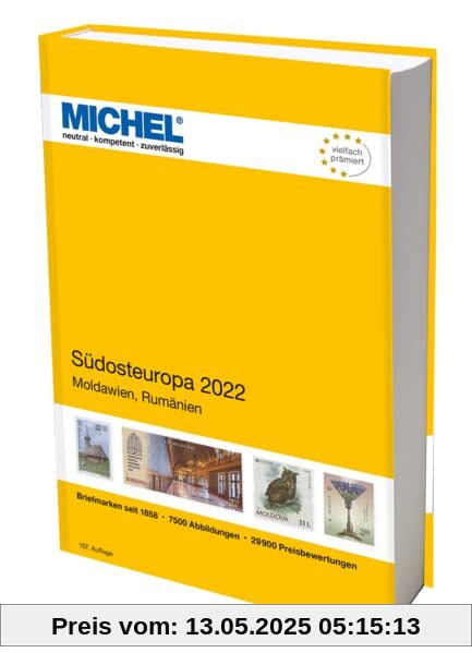 Südosteuropa 2022: Europa Teil 8 (MICHEL-Europa: EK)