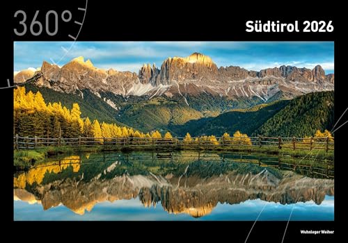 Südtirol Premiumkalender 2026 (360° Premiumkalender 2026: Format 50 x 35 cm) von 360° medien