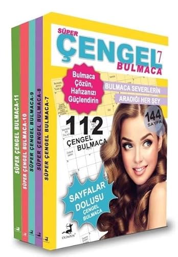 Süper Çengel Bulmaca Seti - 5 Kitap Takım