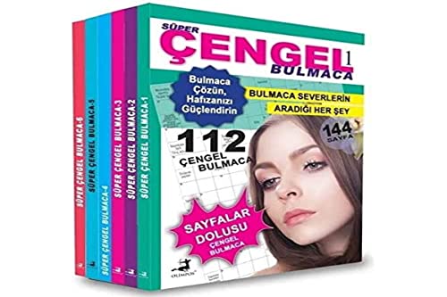 Süper Çengel Bulmaca Seti - 6 Kitap Takım