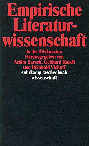 Suhrkamp Taschenbuch Wissenschaft Nr. 1107: Empirische Literaturwissenschaft in der Diskussion Suhrkamp Taschenbuch Wissenschaft Nr. 1107: Empirische Literaturwissenschaft in der Diskussion