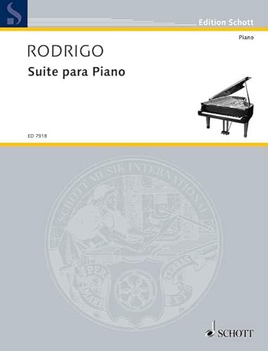 Suite para Piano: Klavier. (Edition Schott) von SCHOTT MUSIC GmbH & Co KG, Mainz