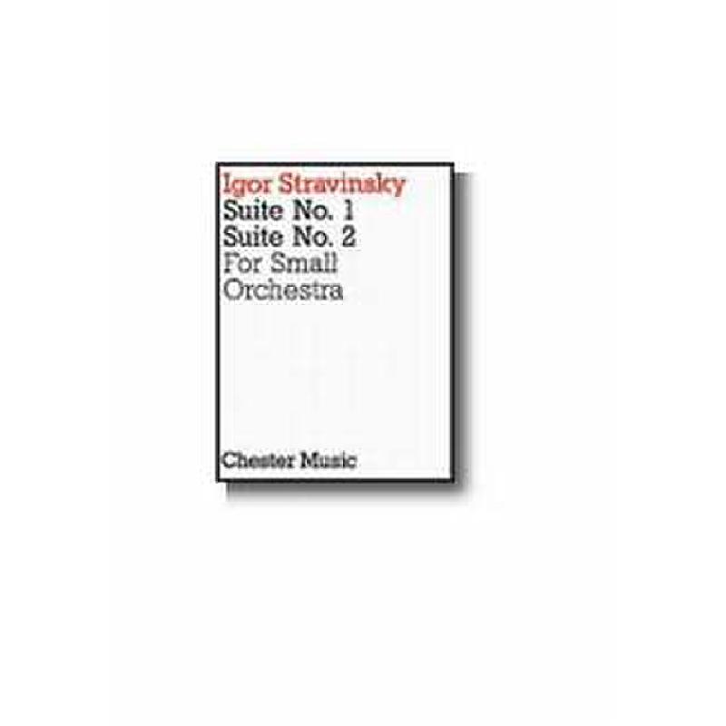 Suiten 1 + 2 for small orchestra