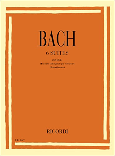 Suites Violoncelle BWV1007-1012 (6) - Va solo