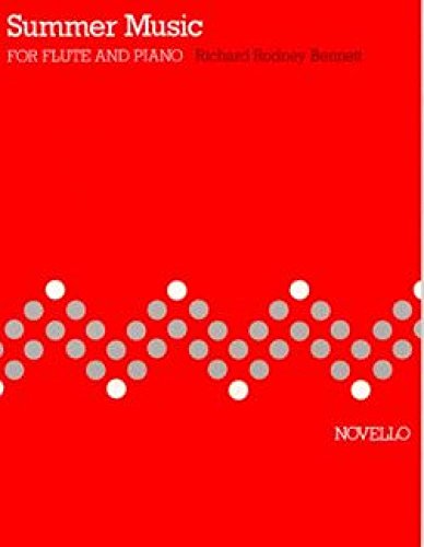 Summer Music. Flöte mit Begleitung.: For Flute and Piano, Grade VII von Novello