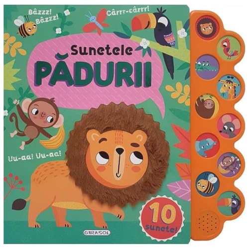 Sunetele Padurii. Carte Sonora Cu 10 Sunete Sunetele Padurii. Carte Sonora Cu 10 Sunete von Girasol