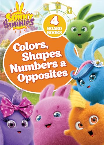 Sunny Bunnies: Colors, Shapes, Numbers & Opposites: 4 Board Books (US Edition) von CrackBoom! Books