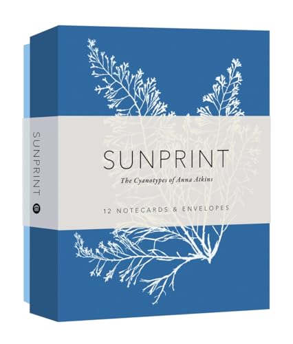 Sunprint Notecards: The Cyanotypes of Anna Atkins (12 notecards; 12 designs; matching envelopes; keepsake box): The Cyanotypes of Anna Atkins von Princeton Architectural Press