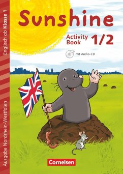 Sunshine - Early Start Edition 1./2. Schuljahr - Nordrhein-Westfalen - Activity Book mit Audio-CD, Minibildkarten und Faltbox von Cornelsen Verlag