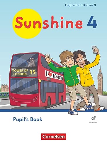 Sunshine - Englisch ab Klasse 3 - Ausgabe 2023 - 4. Schuljahr: Pupil's Book - Mit digitalen Medien