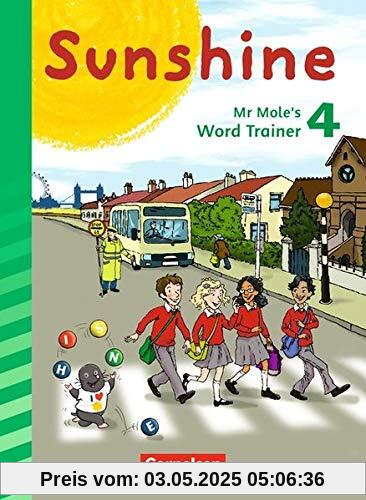 Sunshine - Zu allen Ausgaben (Neubearbeitung): 4. Schuljahr - Mr Mole's Word Trainer