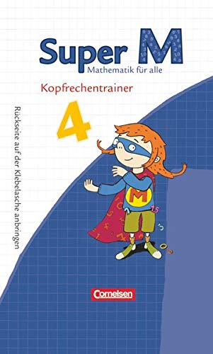 Super M - Mathematik für alle - Zu allen Ausgaben - 4. Schuljahr: Kopfrechentrainer - Kartonbeilagen - 10 Stück im Beutel von Cornelsen Verlag