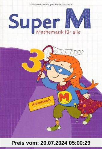 Super M - Östliche Bundesländer und Berlin: 3. Schuljahr - Arbeitsheft mit Lernstandsseiten