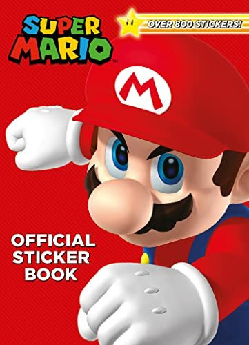 Super Mario Official Sticker Book: An official Mario sticker activity book ? perfect for kids ...