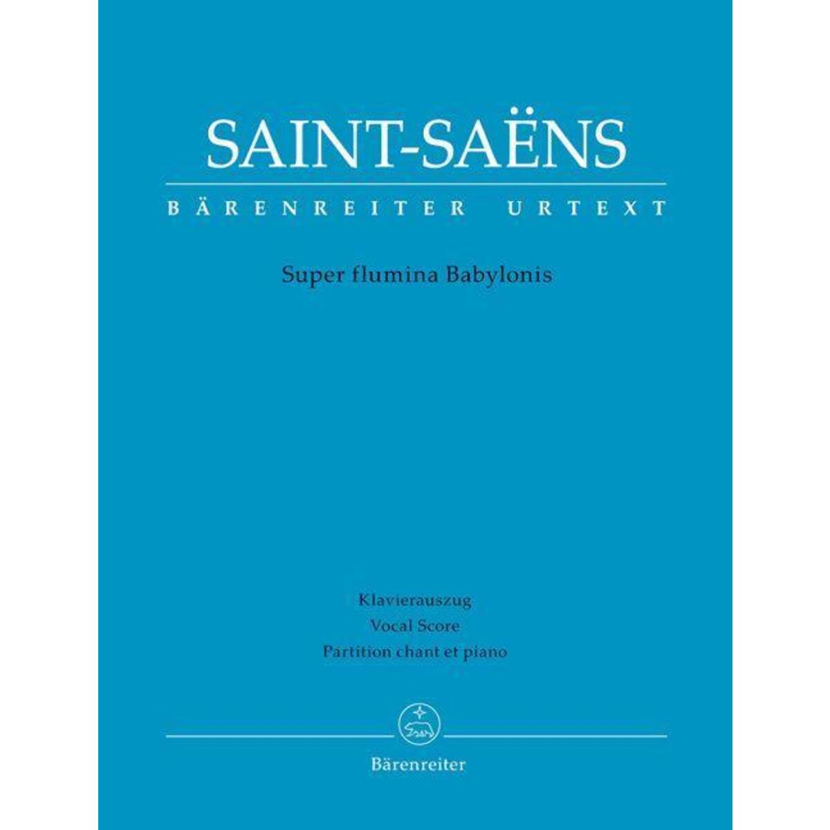 Super flumina Babylonis Super flumina Babylonis von Baerenreiter-Verlag