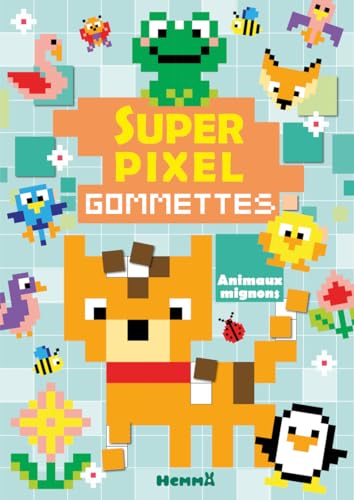 Super pixel - Gommettes - Animaux mignons von HEMMA