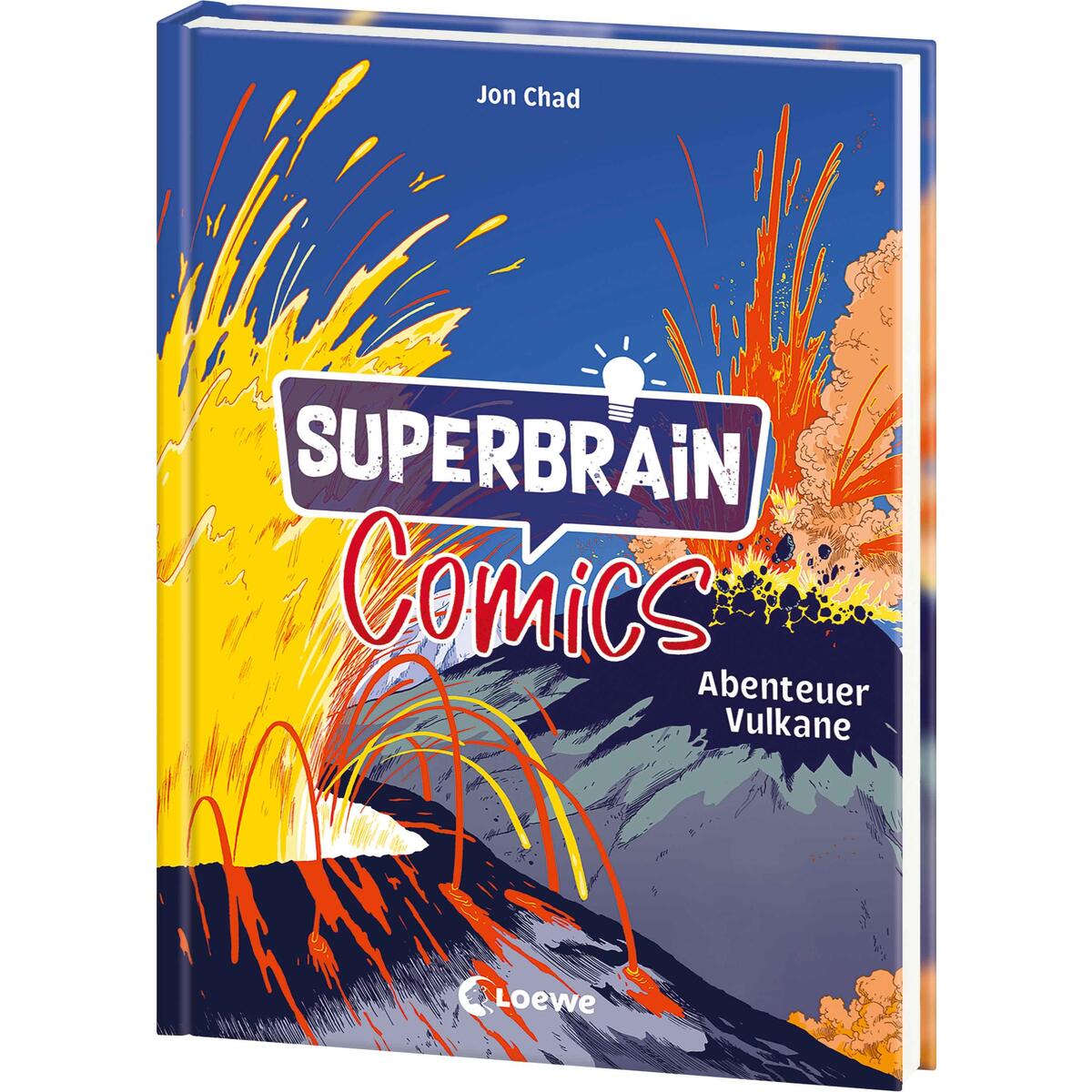 Superbrain-Comics - Abenteuer Vulkane von Loewe Verlag GmbH