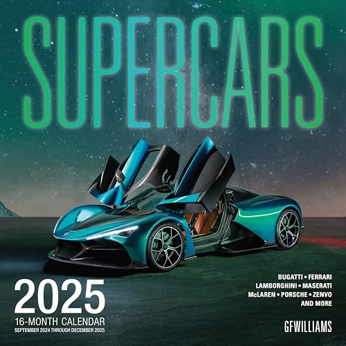 Supercars 2025: 16-Month Calendar--September 2025 through December 2026 Supercars 2025: 16-Month Calendar--September 2025 through December 2026 von Motorbooks