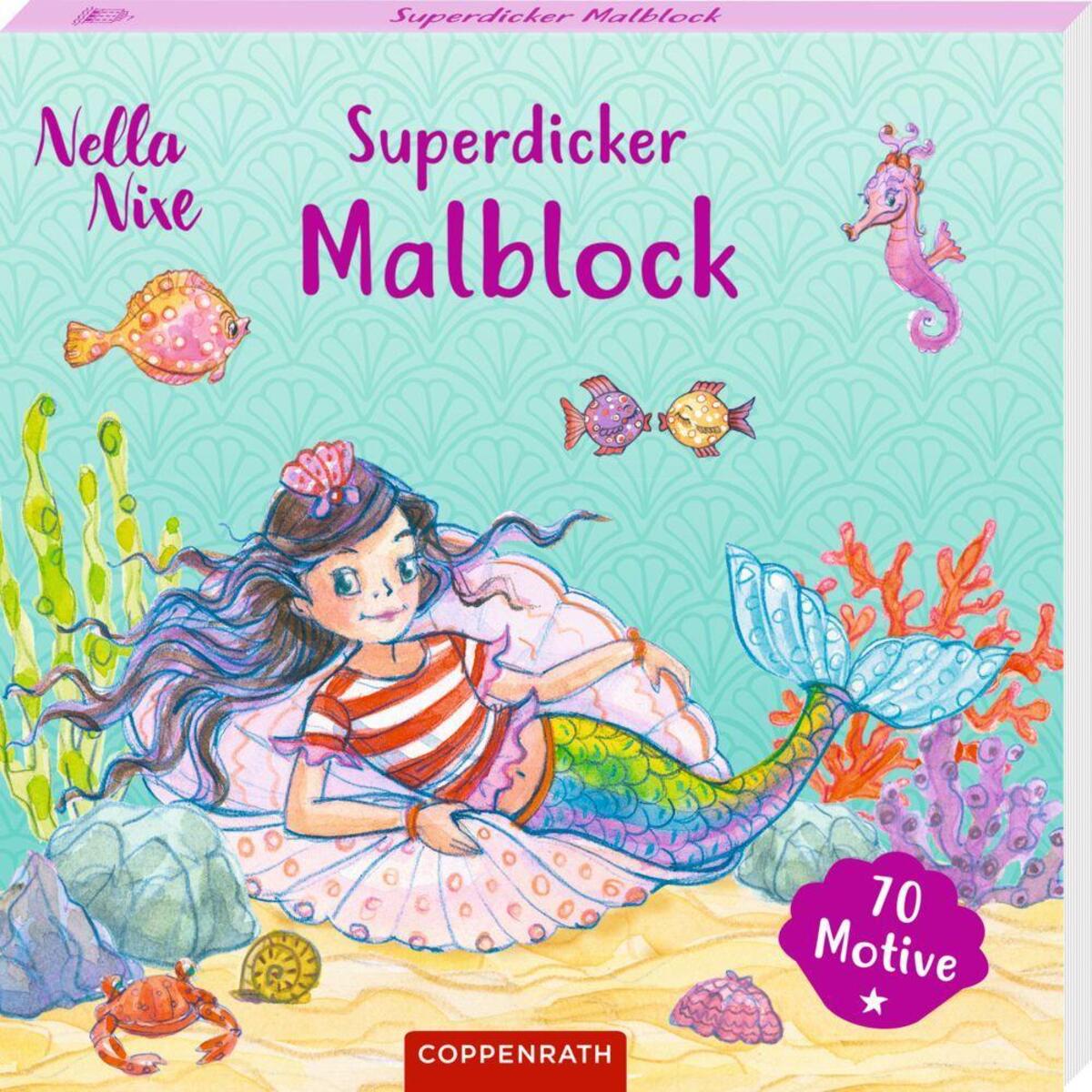 Superdicker Malblock (Nella Nixe) von Coppenrath F