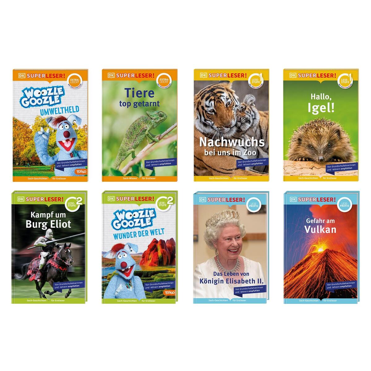 Superleser! Kennenlernpaket 2 (8 Bände) von Dorling Kindersley Verlag