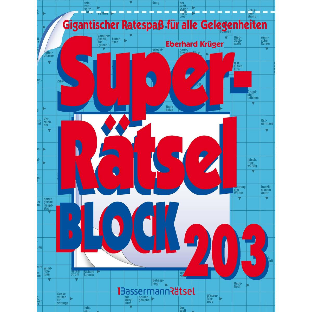 Superrätselblock 203 von Bassermann, Edition