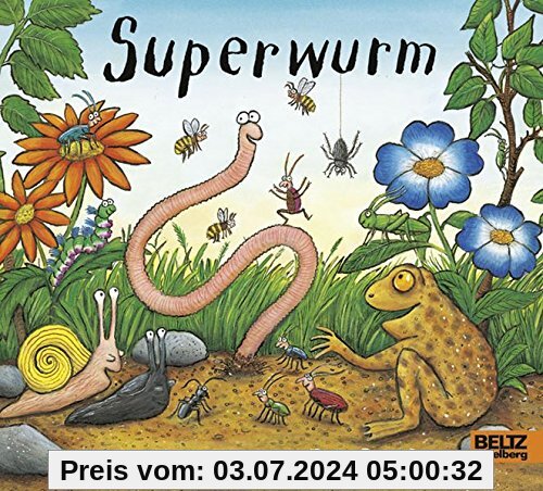 Superwurm: Vierfarbiges Pappbilderbuch